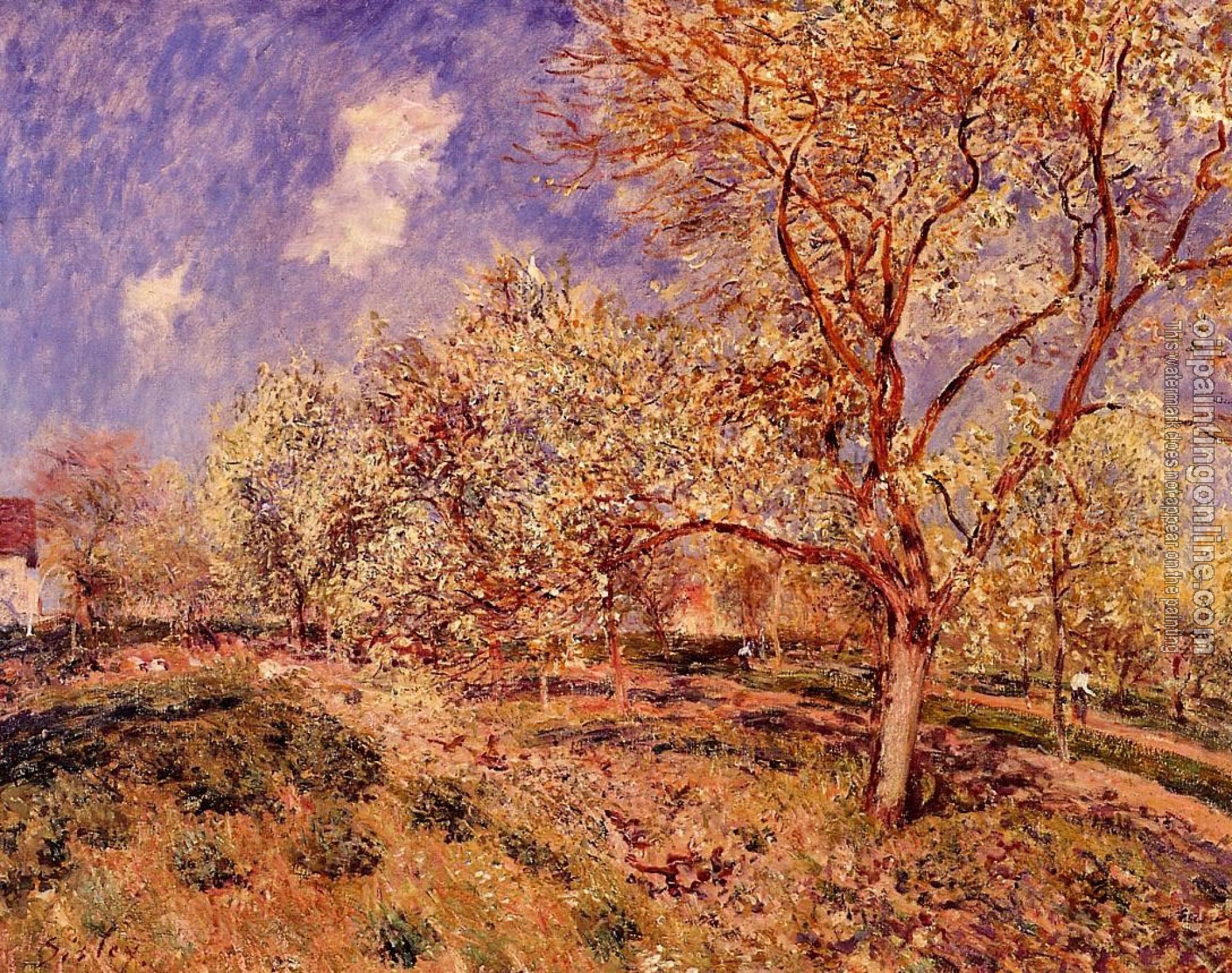 Sisley, Alfred - Spring at Veneux